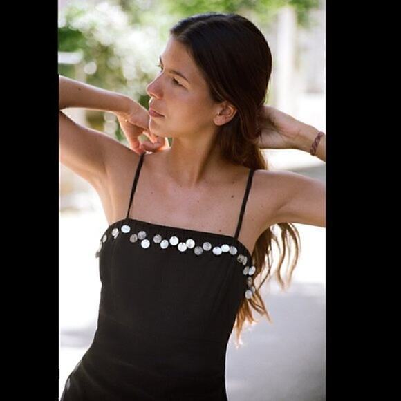 ZARA Linen Blend Mini Dress NWT - Picture 8 of 14